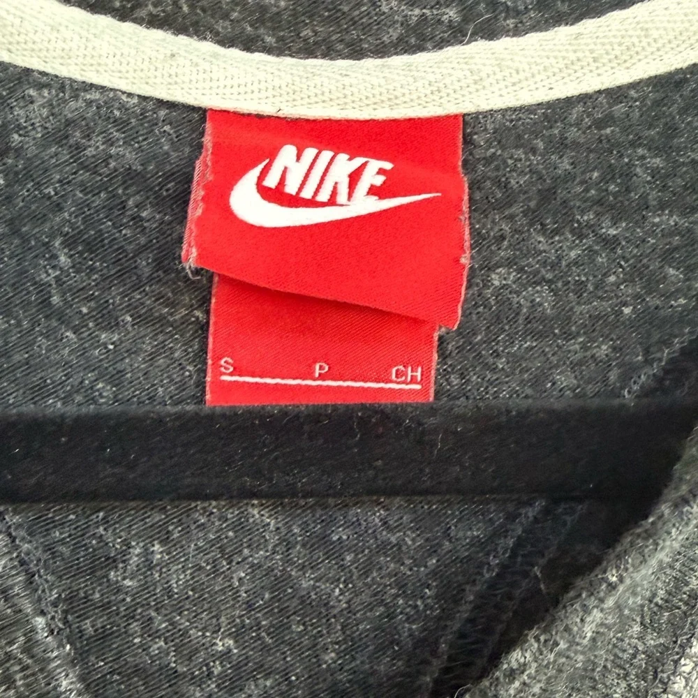 Nike Dark Gray and Light Gray Knit Tank with Hoodie